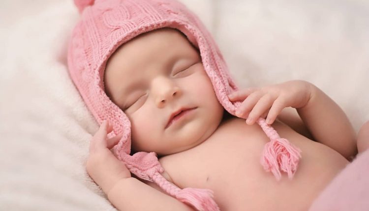 Newborn-Cute-Girl-Baby-Blanket-Pink-Hat-New-1400757