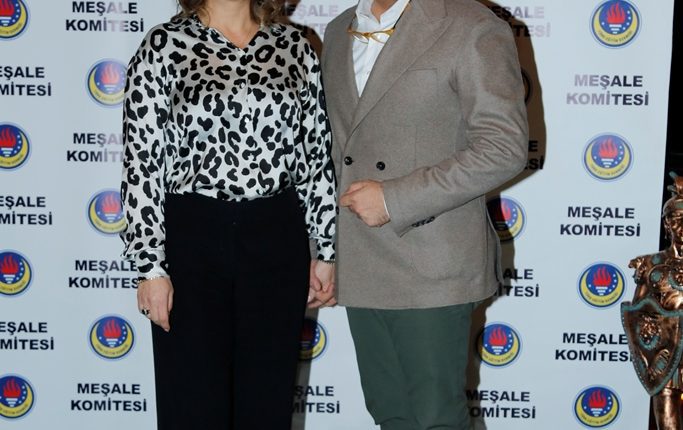Eşi ve Özgür Koldaş